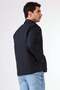 Men's Slim Fit Navy Blue Coat - 8