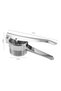 Stainless steel potato press, commercial-grade tool for pressing fruit or food puree. - 3