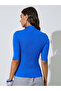 Pack of 2 - High Neck Half Sleeve Fitted Knit Top - 6