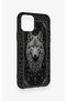 iPhone 11 Pro Compatible Ethnic Wolf Pattern Silicone Case - 3