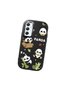 Samsung Galaxy A34 Compatible Case Camera Protector Black Silicone Couple Phone Case Panda Pattern - 3