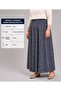 Plus Size Women's Cotton Skirt with Elastic Waist - 4