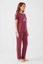 Women's summer short sleeve sweet dreams pajama set - 4