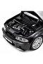 سيارة بي إم دبليو E46 M3 CSL 2003 باللون الأسود الياقوتي، نموذج سيارة مصبوب بمقياس 1:18 - 4