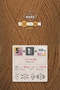 Crystal • Milky Coffee (98226) - 5-Pack X 100Gr/475M - Fine Fiber Hand Knitting Yarn - Shawl Blouse Yarn - 3