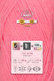 Crystal • Rose Pink (98239) - 5-Pack X 100Gr/475M - Fine Yarn Hand Knitting Thread - Shawl Blouse Yarn - 3