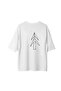 Women's Oversize T-Shirt Pine Tree Geometric Line Art Printed Relaxed Fit Casual Modern Stylish Elegant - 2