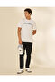 Men White Graphic T-Shirt - 2