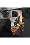 Realme 12 Lite Compatible Silicone Edge Hard Back Case Couple Phone Case with Motorcycle Pattern - 8