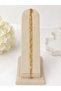316L Stainless Steel Three Color Mesh Chain Bracelet - 2