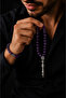 Ametist Natural Stone Prayer Beads and Bracelet Set Medium Size Men's Premium Design - 3