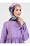 Galaxy Patterned Scarf - Dark Blue - 2