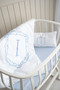 Mother's Side Duvet Cover Set (60X100) - Noble Series - Blue - Letter I - 4
