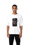Men's Oversize T-Shirt Astronaut Electric Guitar Cosmic Music Printed Relaxed Fit Cotton Casual Modern