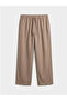 Lcw vision elastic waist linen blend women's trousers - 8