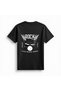 Women's Music Festival Printed T-Shirt Drum Graphic Design Relaxed Fit Short Sleeve Round Neck Casual - 2
