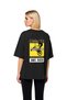 Women's Oversize T-Shirt Bmx Freestyle Brooklyn Printed Relaxed Fit Casual Sport Style Modern Stylish Elegant