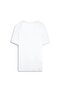 V-Neck Basic White T-Shirt - 4