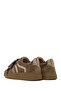 Women's Beige Lace-Up Thick Soled Charmlı Suede Leather Sneaker Af450016Ds - 6