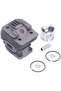 38mm cylinder piston kit for Stihl FS160/220/280, iron/aluminum.