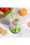 Two-piece adjustable freezer bag holder for green food storage - 4