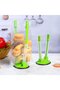 Two-piece adjustable freezer bag holder for green food storage - 3