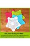 5-piece hexagonal star-shaped filter anti-clogging set - 5