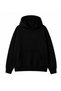 Unisex Oversize Sweatshirt Hoodie Big Fan Printed Black – Hooded, Kangaroo Pocket - 7