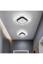 21W acrylic square ceiling light 6500K 24cm.