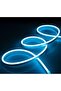 Vtizikl Super Bright LED USB 5V Silicone Flexible Light Strip 2 Meters Car Interior Atmosphere Neon Light Strip Blue - 2