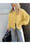 Oversize Stylish Knitwear Women's Cardigan - 2