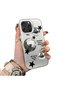 Minimalist Black Star Case Compatible with iPhone 16 Pro, Durable Protective Case for Everyday Use - 2
