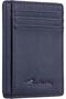 Front Pocket Minimalist Leather Slim Wallet RFID Blocking Medium Size