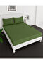® Deep Fitted Bed Sheet with Pillow Covers, Color Olive