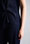 Straight Fit Straight Leg Wrinkled Trousers G2919Ax26Au - 5