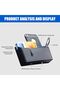 Car Seat Gap Storage Box, Multifunctional Center Console Organizer, Built-In Phone Holder and Eyegla - 6