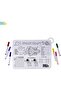 Reusable Silicone Colouring Mat with Pens and Travel Case - Game Design - 3