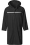 XL long safety hooded raincoat.