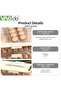 Refrigerator Organizer with Lids, Stackable Fruit Storage Containers, Vegetable Strainers Box - 2
