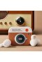Wireless Bluetooth Earbuds with Vintage Camera Design Charging Case, TWS HiFi Dolby Bass In-Ear Earphones - 3