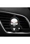 Skull Air Vent Clips Car Accessories Skull Shape Adjustable Refillable | Ghost Perfume Diffuser Vent - 3