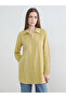 Lcw modest green textured women's shirt tunic