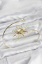 Pazu Bracelet Gold Color Brass Sun Model