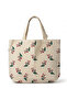 Patterned Fabric Shoulder Beach Bag 1 Piece