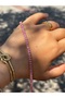 Pink Stone Waterway Bracelet – Elegant and Stylish Steel Bracelet - 2