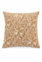 Willow Premium Jacquard Woven Caramel Cushion Cover 43X43 cm - 2