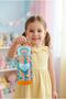 420 ml Turquoise Pink Girl's Heart Patterned Steel Flask - 60012 - 5
