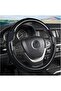 Microfiber Steering Wheel Cover, Premium Leather Feel Steering Wheel Protector, Non-Slip Grip