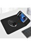 Wireless Charging Mouse Pad, Non-Slip Office Desk Pad with Fast Charging for Mouse and Phon - 3
