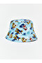 Lcw Baby Blue Printed Baby Boy Hat Set of 2 - 2